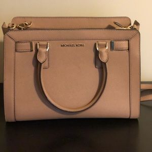 Michael Kors Saffiano Leather Satchel